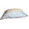 Pillow case size 20" x 30" with standard sized pillow inside. Fabric pictured may not be the fabric for this listing. 